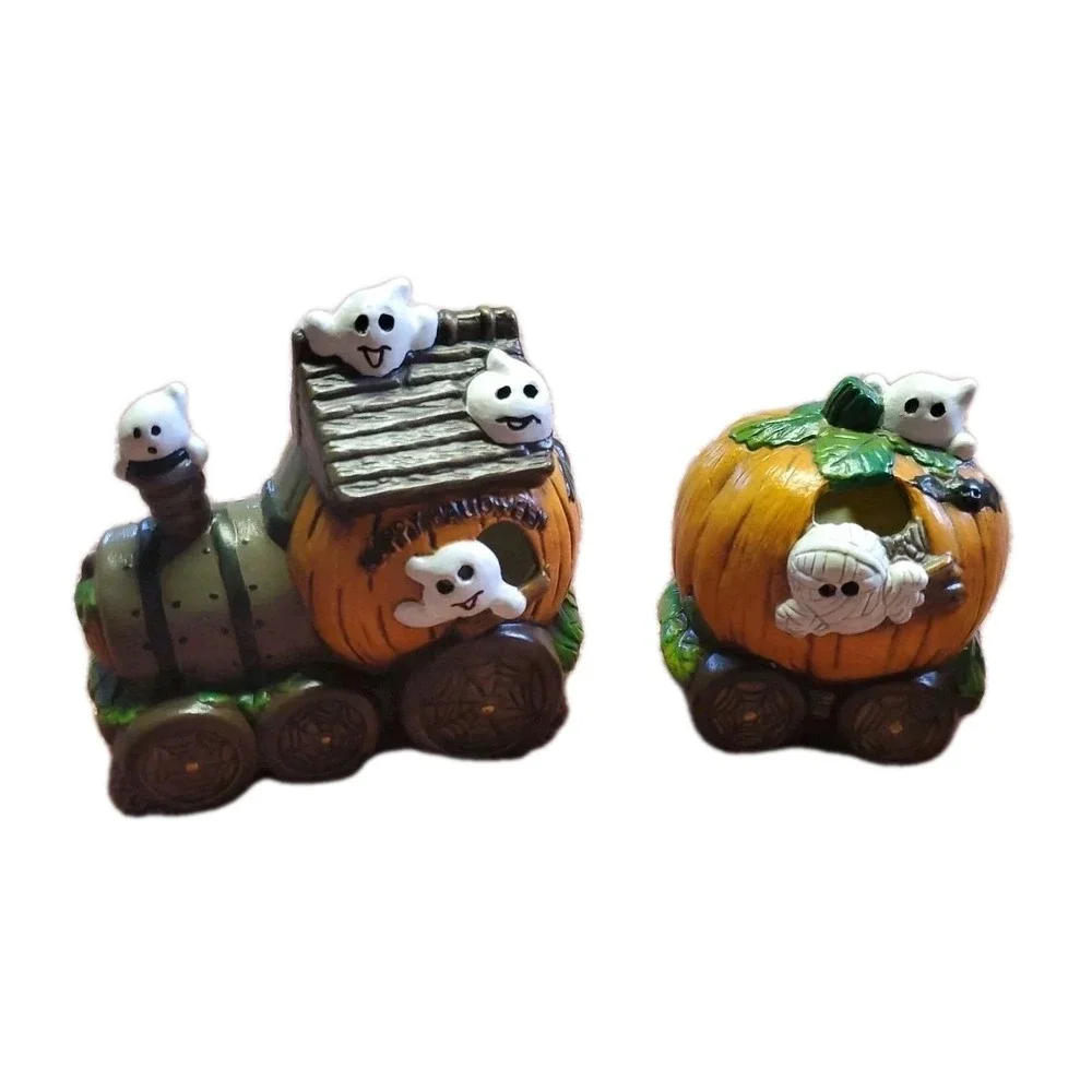 Halloween ceramic pumpkin